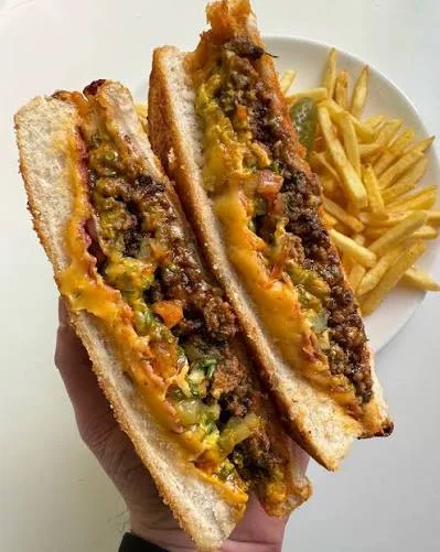Cheeseburger-Toastie