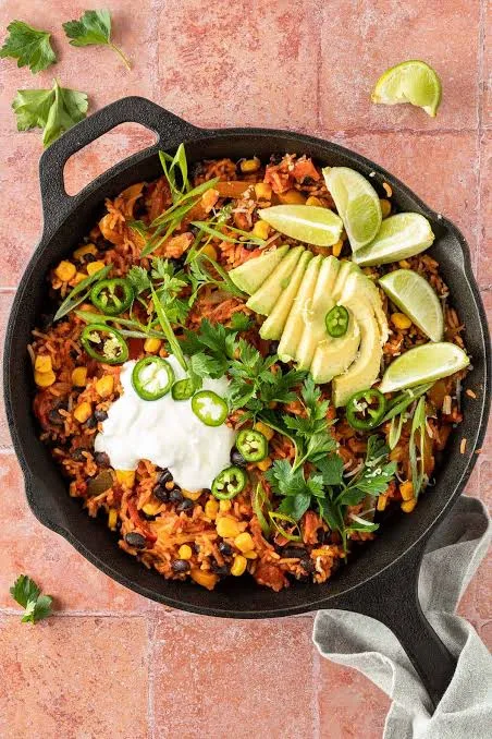 Taco-Reis-Pfanne
